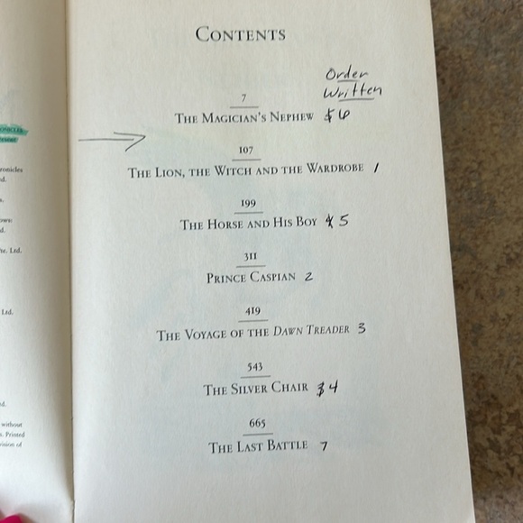 The Chronicles of Narnia- The Original Novels by C.S. Lewis all in one book - Picture 4 of 5